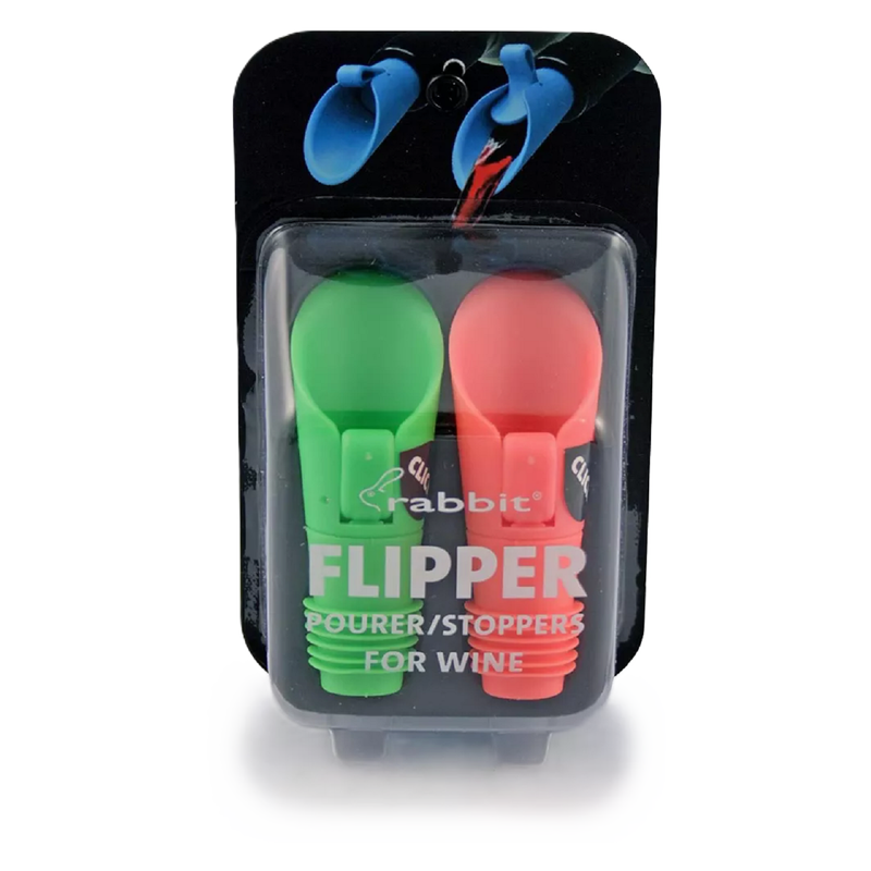 Rabbit Flipper Wine Pourer Bottle Stopper