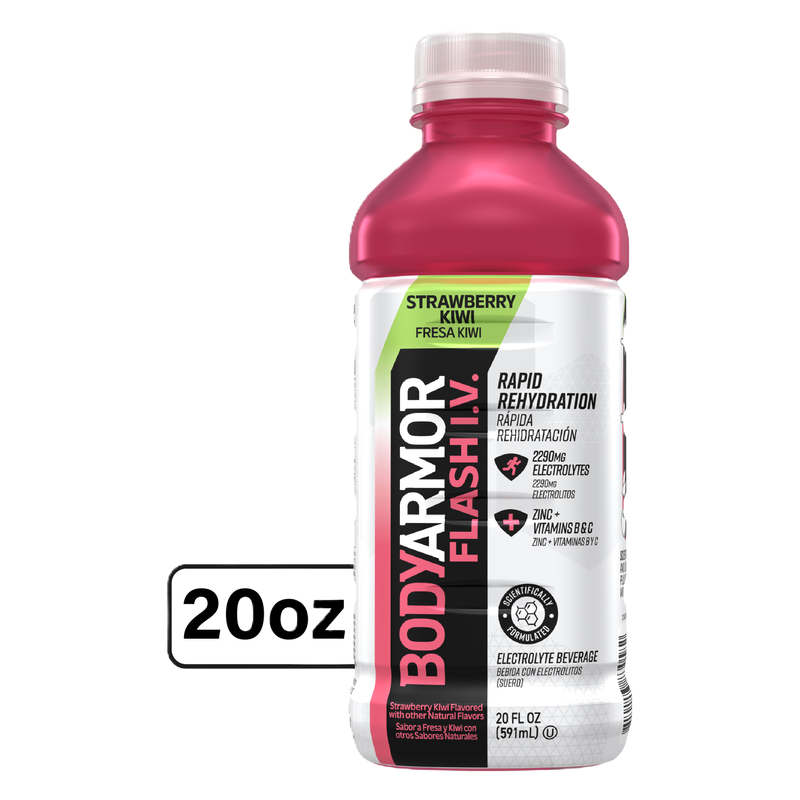 BODYARMOR 20oz FLASH I.V. Strawberry Kiwi