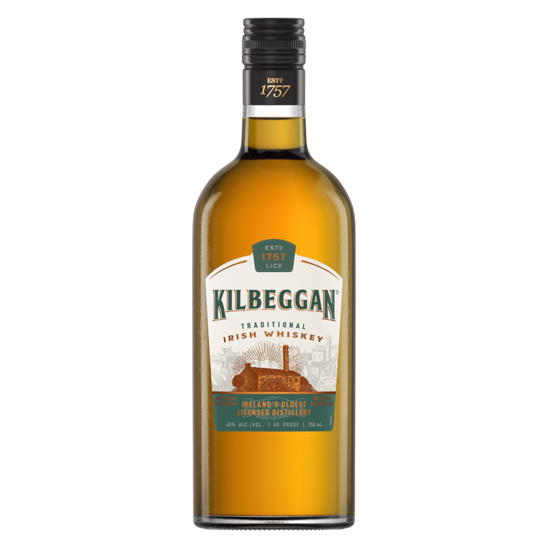 Kilbeggan Irish Whiskey 750ml