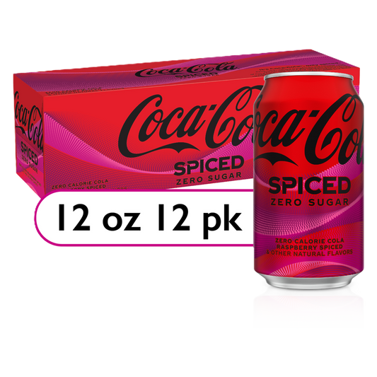 Coca-Cola Spiced ZS 12pk 12oz Can