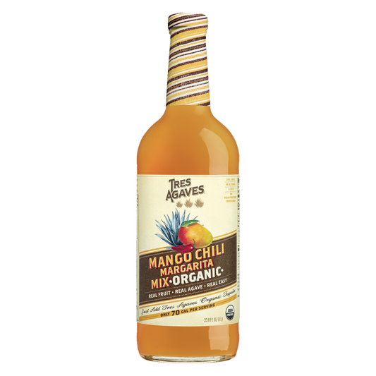 Tres Agaves Organic Mango Chili Margarita Mix 1L