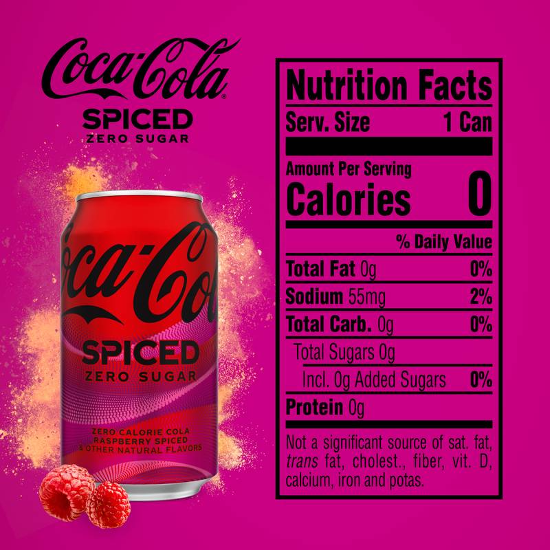 Coca-Cola Spiced ZS 12pk 12oz Can