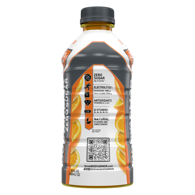 BODYARMOR 28oz Zero Sugar orange