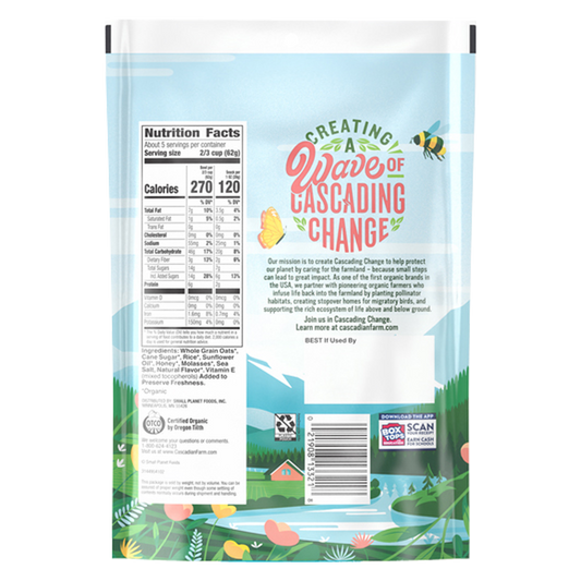 Cascadian Farm Organic Oats and Honey Granola 11oz