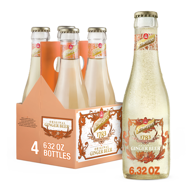 Schweppes 1783 Ginger Beer (4PK 6.3 OZ)