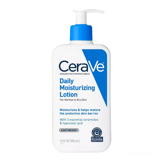 CeraVe Daily Face and Body Moisturizing Lotion for Normal to Dry Skin - Fragrance Free 12oz