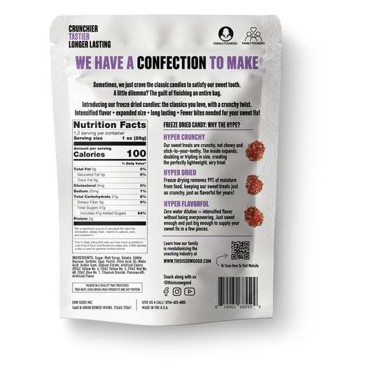 SOW Good Freeze Dried Sweeter Geeks 1.2oz