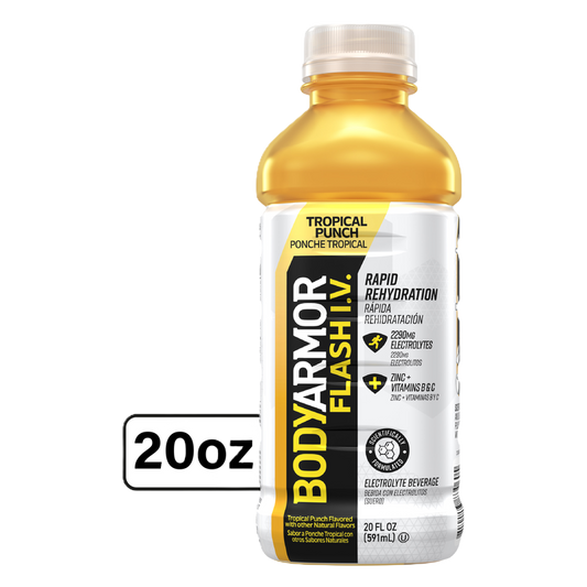 BODYARMOR20oz FLASH I.V. Tropical Punch